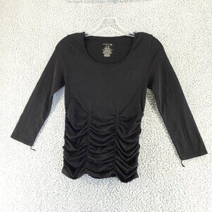 Free People intimately long sleeves top black size XS/S P NEW